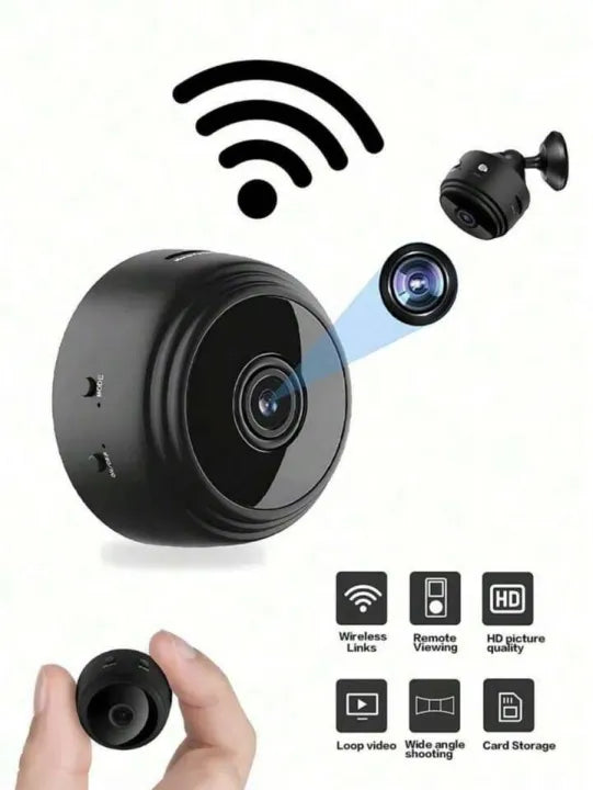 A9 Mini WiFi Security Camera 1080P HD | Night Vision & Motion Detection 📷🔒