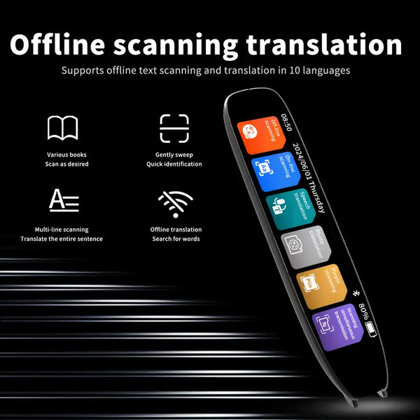 AI Smart Translation and Reading Pen - Chat GPT Pen - AI Scan Pen - All Language Available. ( NOT FOR CHEATING🚨)