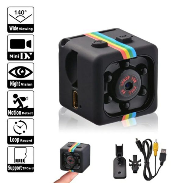 Sq11 Mini Dv Hd  Camera - Hidden Hd camera - Waterproof Mini Hd camera